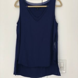 Gorgeous Banana RepublicDeep Purple Blue Flowy Top